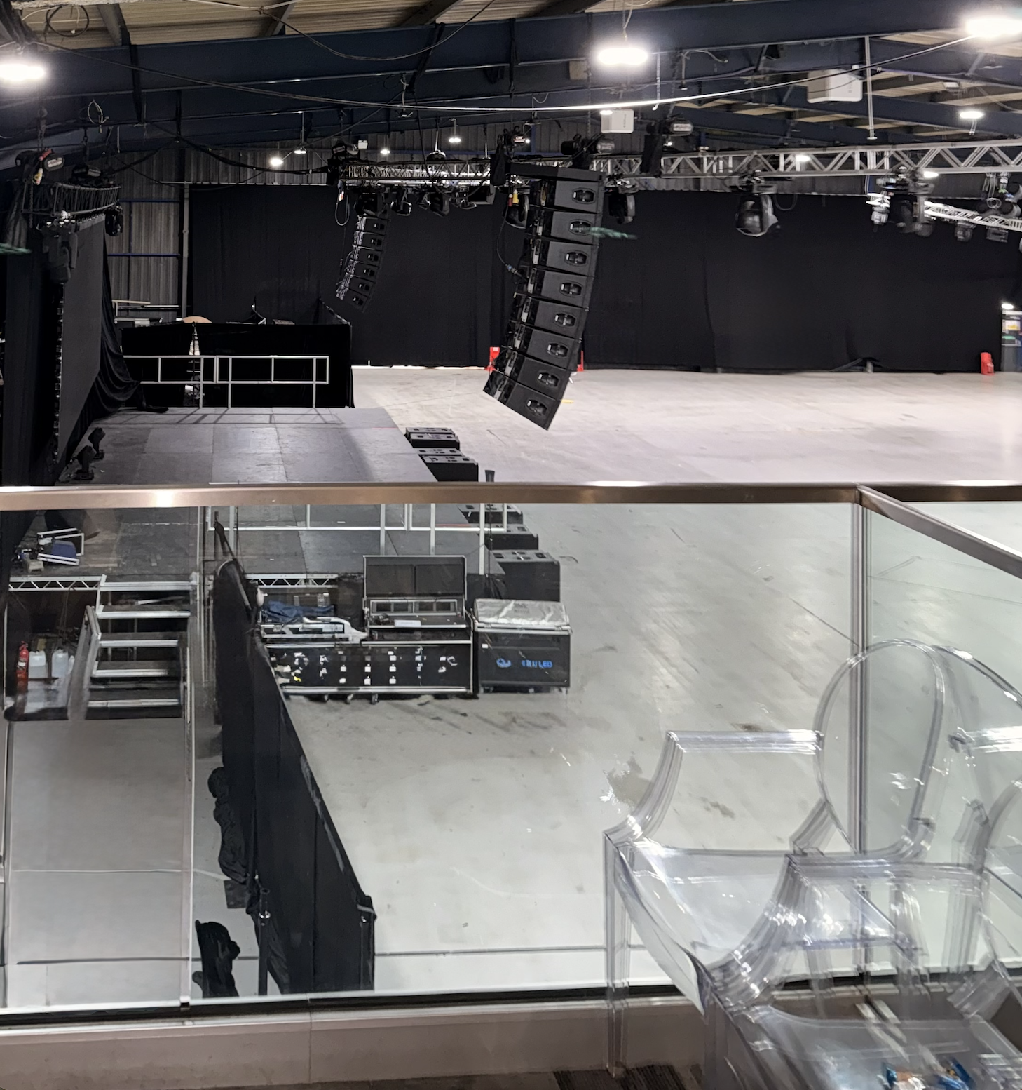 View from Box 1 Balcony